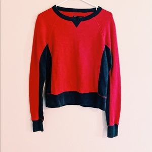 Rag & Bone Terry Raglan Crewneck Pullover